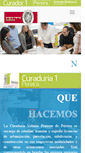 Mobile Screenshot of curaduria1pereira.com